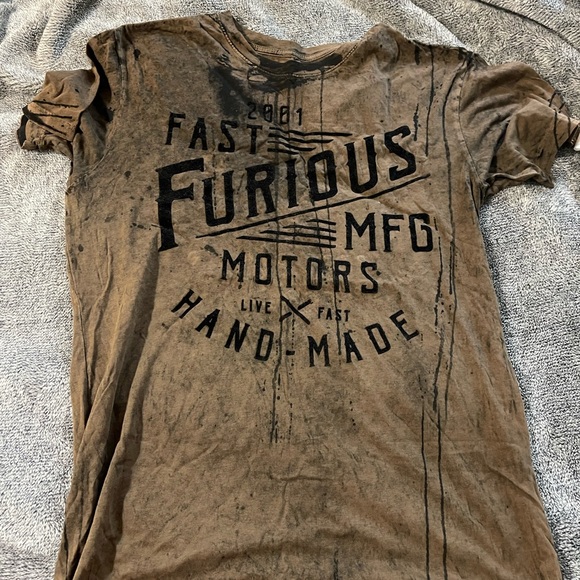 Double sided t-shirt fast and furious from buckle. No longer in production! - Picture 2 of 4